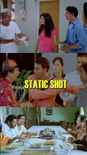 why Priyadarshan use STATIC Shot for Comedy Films (camera Movement)