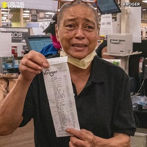 720K views · 3.9K reactions | Tyler Perry says his “hope” behind paying for groceries at 73 stores was to “spread a little bit of good news to help and encourage and motivate us all through this thing." "We cannot get through this unless we realize, no matter what our race, we're all one.” https://cbsn.ws/2XpYKvr | CBS Mornings | Facebook