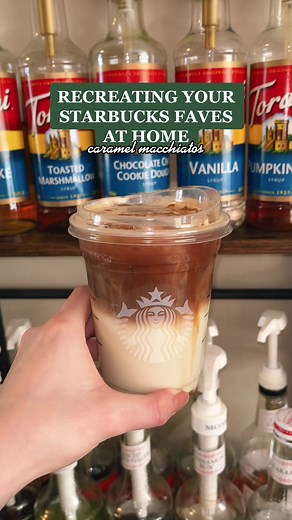 Recreating Your Starbucks Faves at Home: Caramel Macchiatos