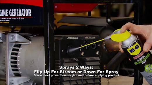 Use of the Day: Spray sensitive electronics with WD-40 Specialist Electrical Contact Cleaner to clean them and keep their connections working properly. | WD-40