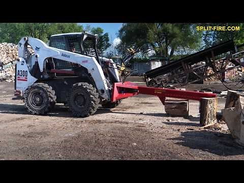 SPLIT-FIRE | SKID STEER 4208 30" Stroke 2-WAY Log Splitter