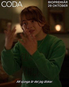 158K views · 127 reactions | Hur långt ska man gå för att uppnå sina drömmar som ens döva familj inte helt kan förstå?  Se det hjärtevärmande dramat CODA på bio 29 oktober  | Nordisk Film Sverige | Facebook