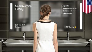 Microsoft Magic Mirror: Smart mirror powered by Raspberry Pi 3 #piday #raspberrypi @Raspberry_Pi