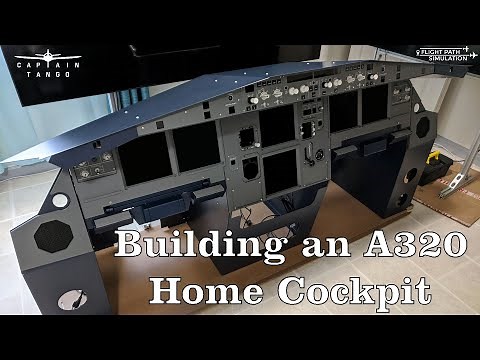 Building an A320 Home Cockpit | 4 Months in less than 4 Minutes | Flight Simulator Setup