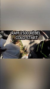Ram 1500 Rebel V8 startup sound and acceleration #shorts