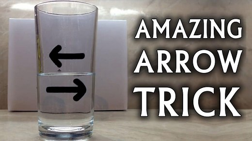 The Reversing Arrow Illusion: An amazing & easy trick for all ages