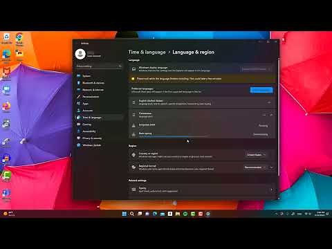 How to add a new language keyboard in Windows 11