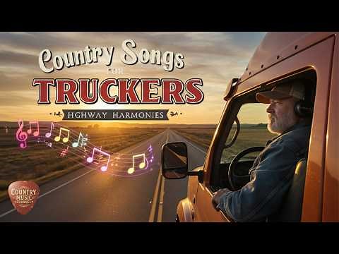 The best hits of TRUCK DRIVING COUNTRY | THE BEST MUSIC FOR THE ROAD 🚛