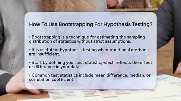 How To Use Bootstrapping For Hypothesis Testing? - The Friendly Statistician