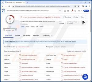 PUA:Win32/Solvusoft Malware