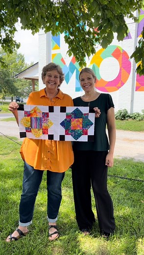 This week, we’re remaking one of our favorite tutorials – the Quatrefoil quilt! Catch the tutorial this Friday on our YouTube channel. | Quilting Deals - Missouri Star Quilt Co