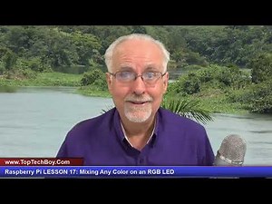 Raspberry Pi LESSON 17: Mixing Any Color on an RGB LED