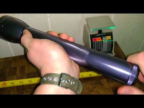 Maglite Ml300L LED 3D cell Flashlight review.