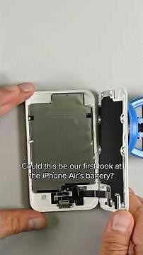 Is This Really the iPhone Air’s Battery? #ifixit #iphoneair #apple