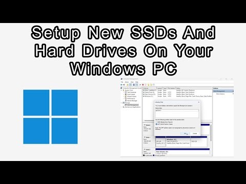 What to Do After Installing a New Hard Drive or SSD in Your PC