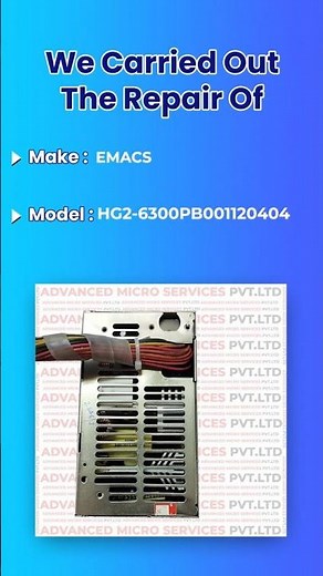EMACS HG2 6300PB001120404 Power Supply