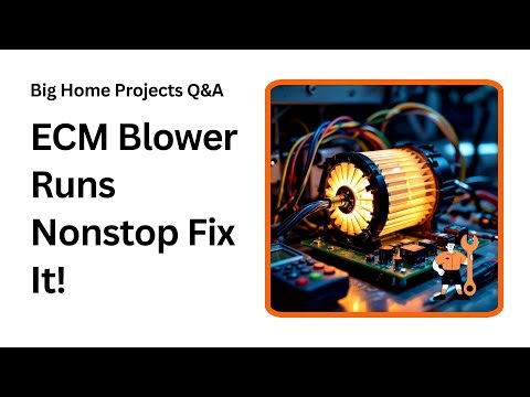 Why Your ECM Blower Motor Runs Nonstop and How to Fix It