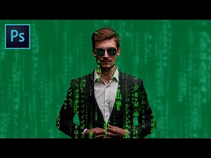 マトリックスシネマグラフの作り方【photoshopチュートリアル】