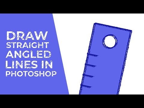 Draw Straight Angled Lines In Photoshop