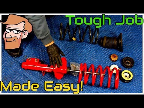 How to Assemble a Strut: Part by Part Explained • Cars Simplified: Suspension