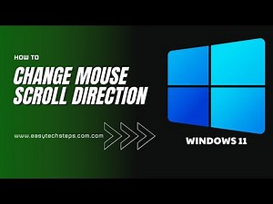 How to Change Mouse Scroll Direction in Windows 11 - Mac-Style or Old Windows