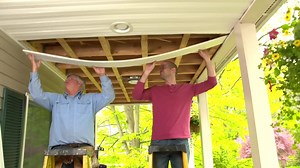 458K views · 444 reactions | Watch Tommy add structure to a porch in order to safely hang a swing: | This Old House | Facebook