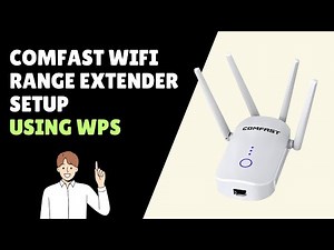 COMFAST WiFi Extender WPS Setup | Quick 2-Minute Installation Guide