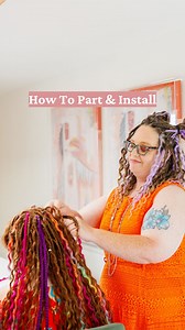 4.5K views · 87 reactions | How to braid #dreadlockextensions into your hair and how to part #boxbraids for your install of curly extensions! ‍♀️✨ Want to learn more about us? Head over to our website: https://bit.ly/WildcraftedBeauty And feel free to drop your questions below!  #dreadlockhairstyles #dreadlocktutorials #howto #curlyhair #curlyextensions | Wildcrafted Beauty | Facebook