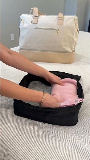 BÉIS Travel | Pack the Weekender in Beige