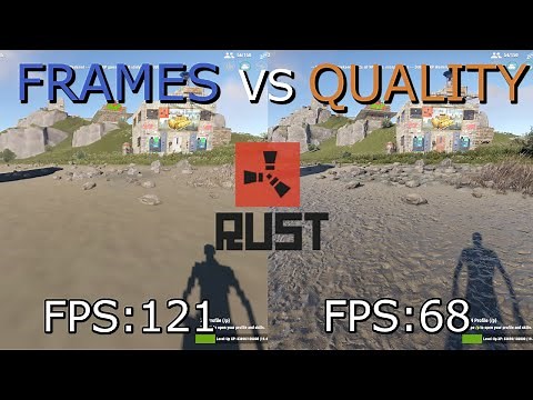 How to get BETTER PERFORMANCE in Rust - Maximize FPS