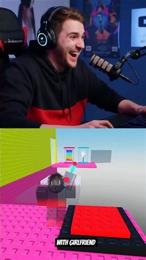 Playing Roblox With my Girlfriend Ammy #robloxshorts