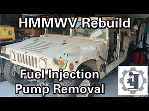DIY Guide: 6.5L Diesel Injection Pump Removal on Surplus Humvee