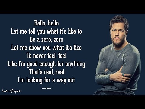 Imagine Dragons - ZERO (Lyrics)