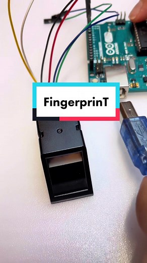 Amazing fingerprint sensor project with Arduino UNO #arduino #electronics #engineering #foryou