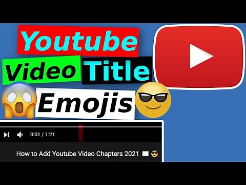 How to add Emojis in Youtube titles and Youtube descriptions😱💪👍🏆