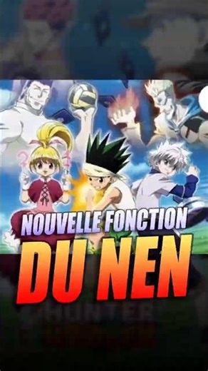 NOUVELLE TECHNIQUE DU NEN ! #hunterxhunter #otakus #anime #hxh