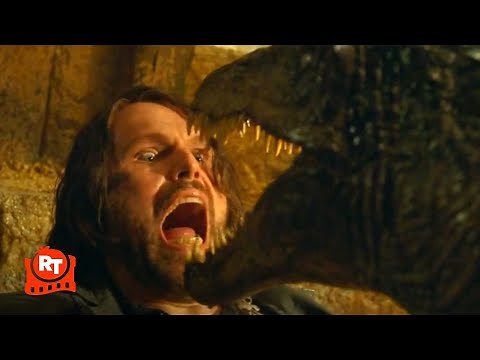 Jurassic World Dominion (2022) - Dinosaur Pit Fight Scene | Movieclips