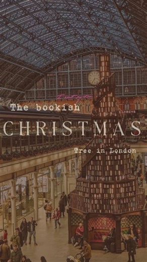 Victoria Lynn :: Clean Fiction Author on Instagram: "We only had two days in London but I was going to make the most of them Two years ago, on the way back from Africa, we stayed over in London right before Christmas. We had two half days and one whole day to spend in the city so we had to pick and choose what things we wanted to see. I knew I wanted to witness the Book Christmas tree display in St. Pancras International Train Station. The Train station itself was absolutely stunning but all dec