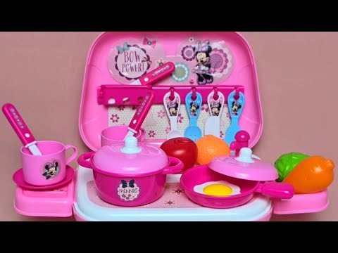 Disney Minnie Mouse Kitchen Set Satisfying with Unboxing Compilation Toys ASMR