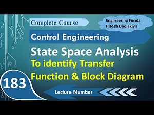 State Space Analysis to Find Transfer Function and Block Diagram