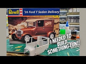 I wanted to build a Hot Rod Model T Ford! This is a pretty cool kit!