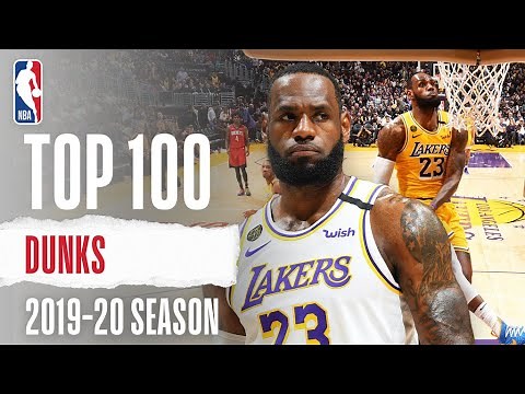 The TOP 100 Dunks From The 2019-20 Season | LeBron 👑, Giannis 🦌 and MORE!