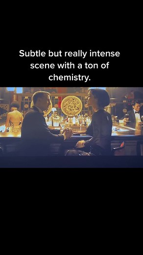 #MovieClips #JamesBond subtle scene with chemistry.