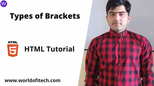 Types of Brackets | Brackets used in coding