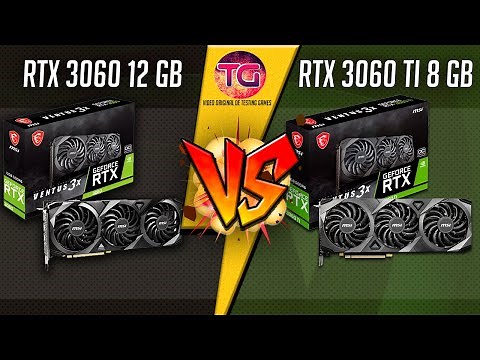 Video Reacción | RTX 3060 vs RTX 3060 Ti - Test en 10 juegos (2023)
