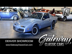 1214-DEN 1982 Pontiac Firebird Trans AM Gateway Classic Cars of Denver