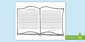 Blank Book Template