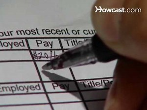 How to Fill out a Job Application