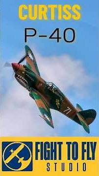 Curtiss P-40 Warhawk #Warbirds #WWII #avgeek #aviation