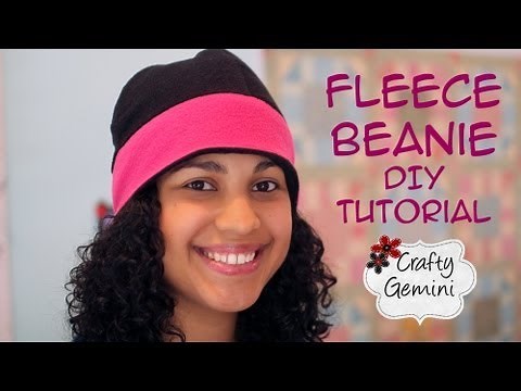How to Make a Fleece Beanie Hat
